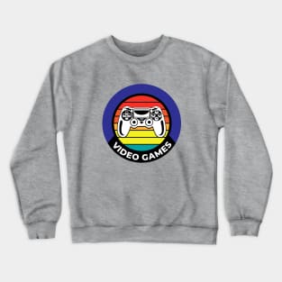 Video Games Crewneck Sweatshirt